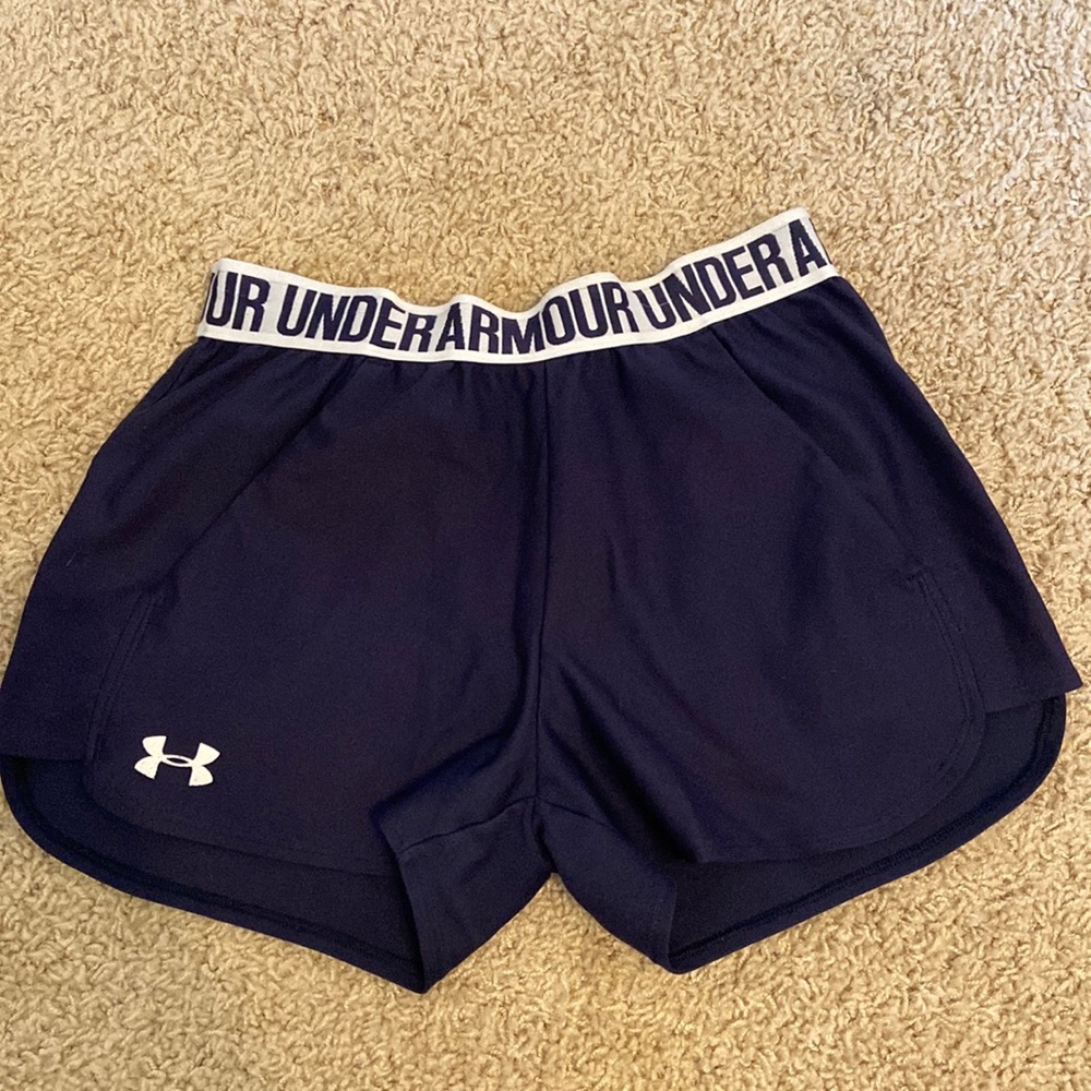 Navy under armour shorts